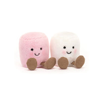 STUFFIE | AMUSEABLES PINK & WHITE MARSHMALLOWS-Stuffies-JELLYCAT-Coriander