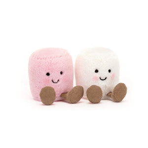 STUFFIE | AMUSEABLES PINK & WHITE MARSHMALLOWS-Stuffies-JELLYCAT-Coriander
