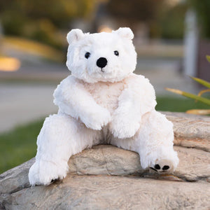 STUFFIE | ANTONIO BABY POLAR BEAR-Stuffie-BUKOWSKI BEARS-Coriander