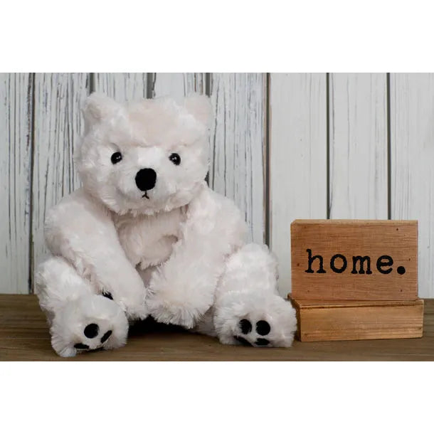 STUFFIE | ANTONIO BABY POLAR BEAR-Stuffie-BUKOWSKI BEARS-Coriander