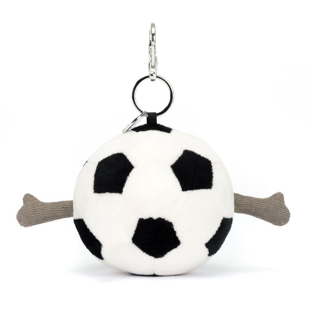 STUFFIE BAG CHARM | AMUSEABLES SPORTS FOOTBALL-Stuffie-JELLYCAT-Coriander