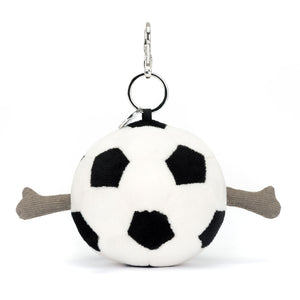 STUFFIE BAG CHARM | AMUSEABLES SPORTS FOOTBALL-Stuffie-JELLYCAT-Coriander