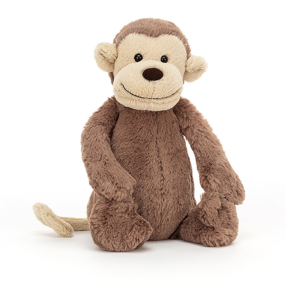 STUFFIE | BASHFUL MONKEY: MEDIUM-Stuffie-JELLYCAT-Coriander