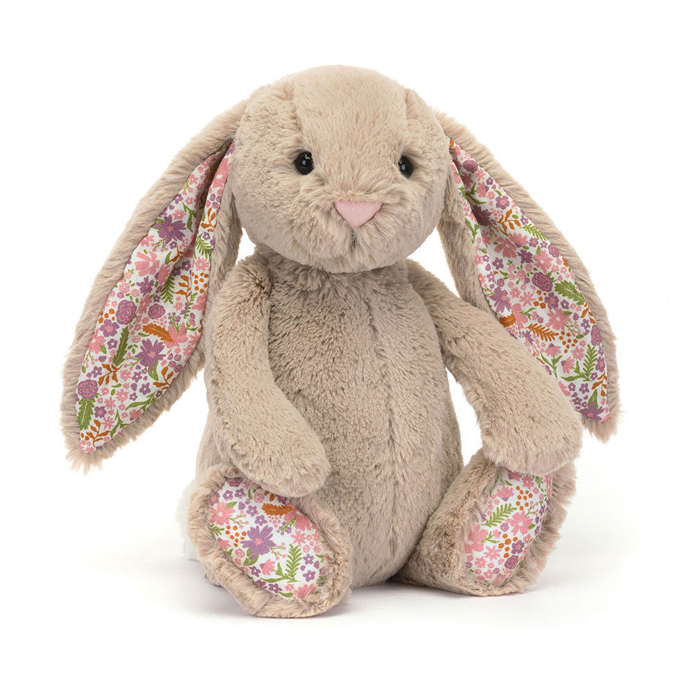 STUFFIE | BLOSSOM BEIGE BUNNY PETAL: LITTLE-Stuffed Animal-JELLYCAT-Coriander