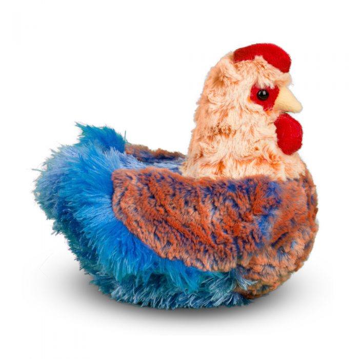 STUFFIE | HENRIETTA BLUE LACE HEN-Stuffie-DOUGLAS-Coriander