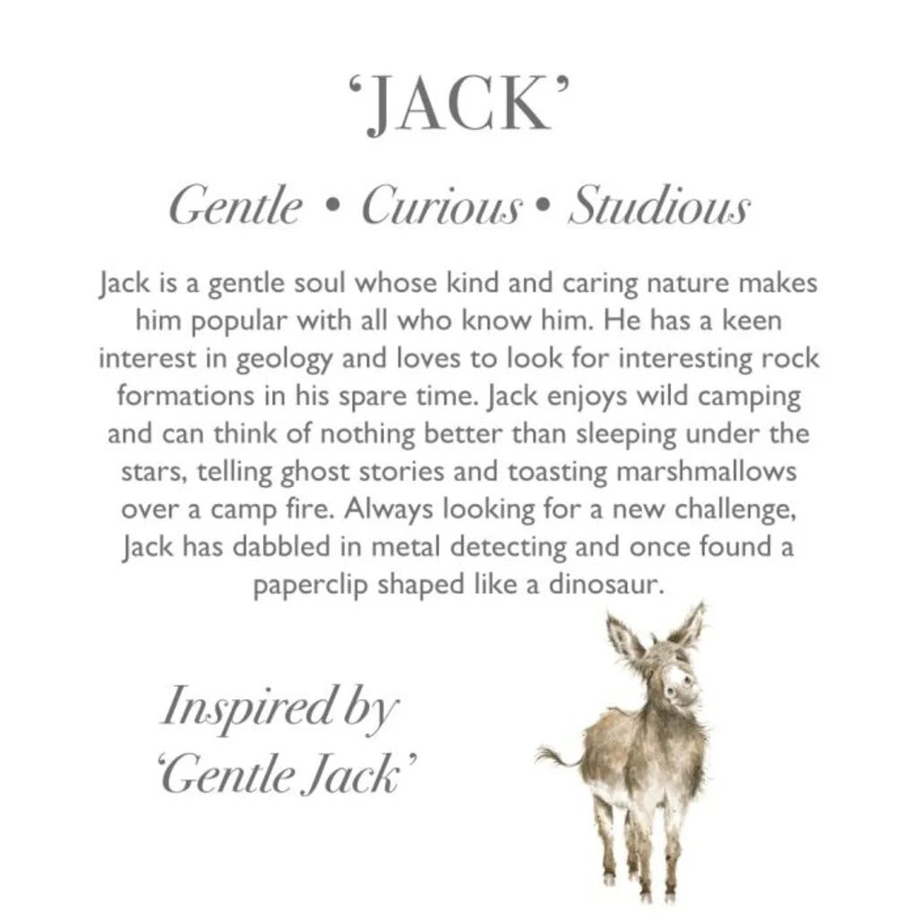 STUFFIE | JACK DONKEY: LARGE-Stuffies-WRENDALE DESIGNS-Coriander