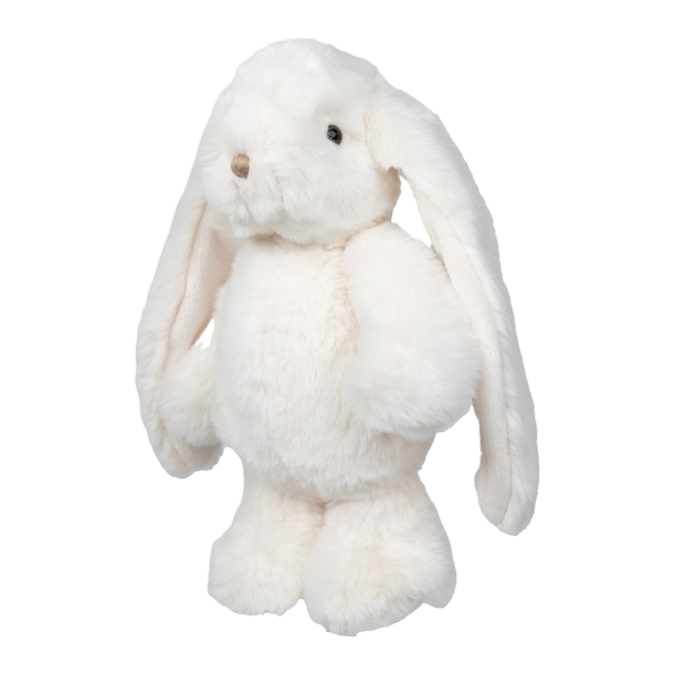 STUFFIE | JUNIOR KANINI: WHITE-Stuffie-BUKOWSKI BEARS-Coriander