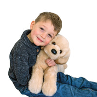 STUFFIE | LETTIE DLUX YELLOW LAB-Stuffies-DOUGLAS-Coriander