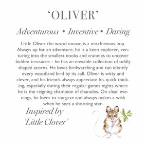 STUFFIE | OLIVER MOUSE JUNIOR-Stuffies-WRENDALE DESIGNS-Coriander