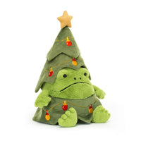 STUFFIE | RICKY RAIN FROG CHRISTMAS TREE-Stuffies-JELLYCAT-Coriander