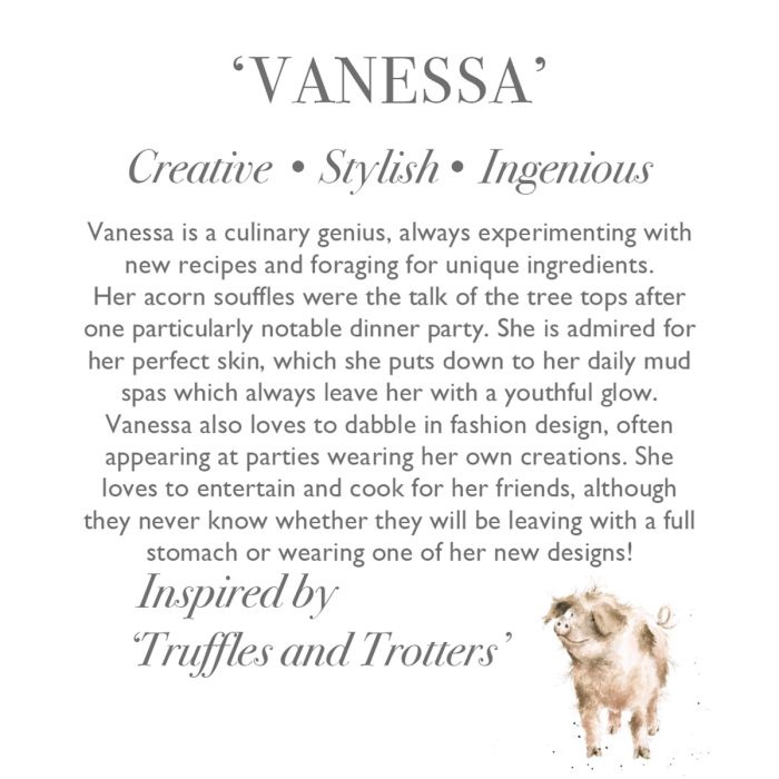 STUFFIE | VANESSA PIG-Stuffie-WRENDALE DESIGNS-Coriander
