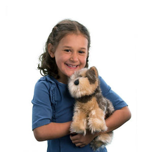STUFFIE | YETTIE THE YORKIE-Stuffed Animal-DOUGLAS-Coriander