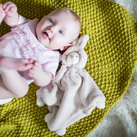 STUFFIE | ZIGGY BLANKIE WITH GIFT BOX | TAN-Baby-BUKOWSKI BEARS-Coriander