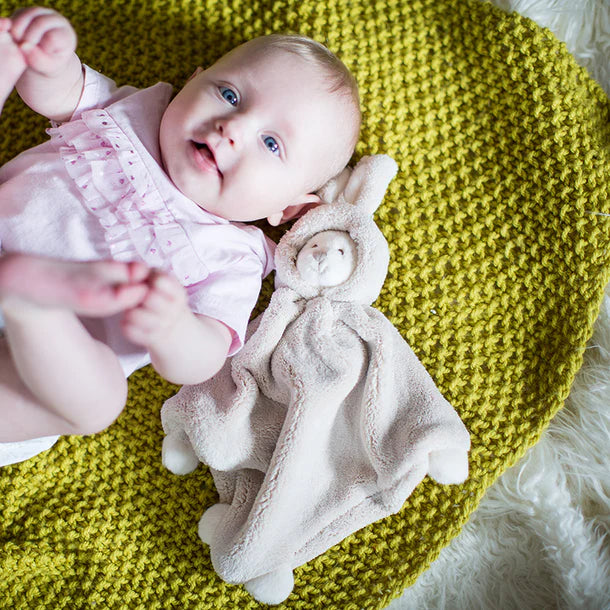 STUFFIE | ZIGGY BLANKIE WITH GIFT BOX | TAN-Baby-BUKOWSKI BEARS-Coriander