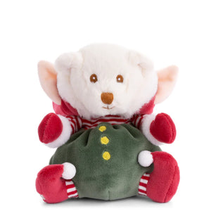 STUFFIE | ZIGGY SANTA'S LITTLE HELPER: GREEN-Stuffies-BUKOWSKI BEARS-Coriander