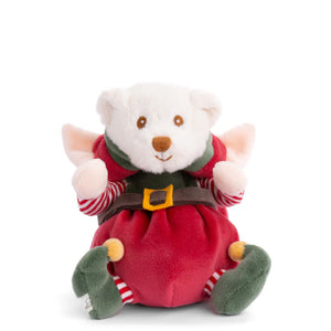 STUFFIE | ZIGGY SANTA'S LITTLE HELPER: RED-Stuffies-BUKOWSKI BEARS-Coriander