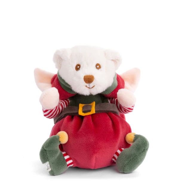 STUFFIE | ZIGGY SANTA'S LITTLE HELPER: RED-Stuffies-BUKOWSKI BEARS-Coriander