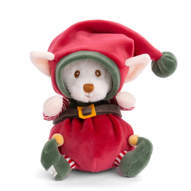 STUFFIE | ZIGGY SANTA'S LITTLE HELPER: RED-Stuffies-BUKOWSKI BEARS-Coriander