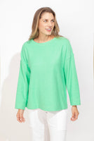 SUNDOWN PULLOVER-Tops-ESCAPE-SMALL-SEAFOAM-Coriander