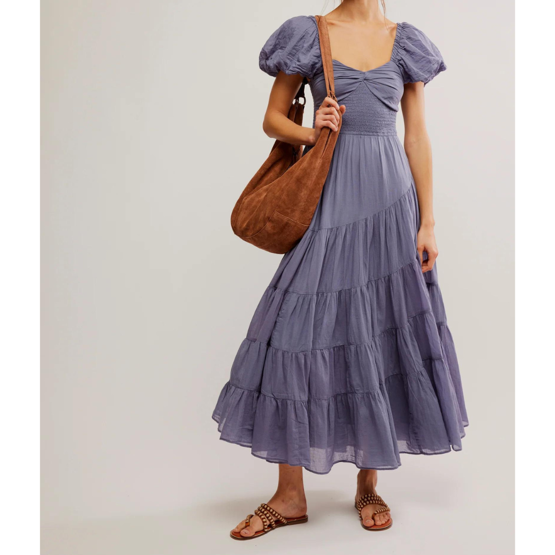 SUNDRENCHED DRESS-Dresses-FREE PEOPLE-Coriander