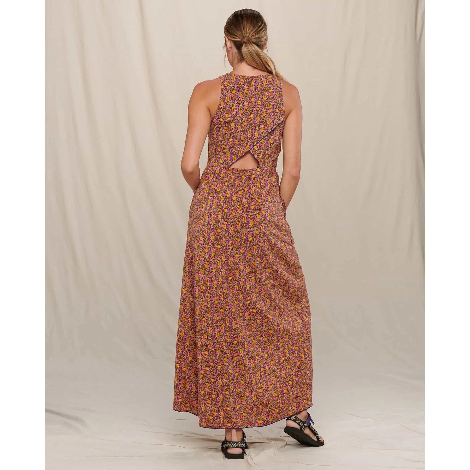 Toad and co sunkissed maxi sale dress black