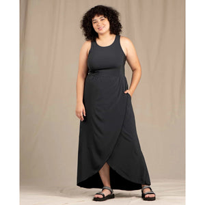 SUNKISSED MAXI DRESS-Dress-TOAD&CO-SMALL-BLACK-Coriander