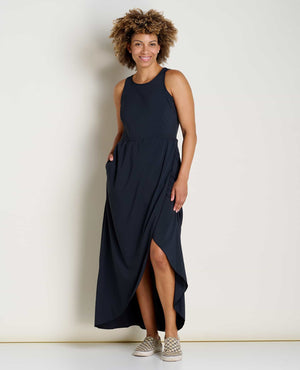 SUNKISSED MAXI DRESS-Dresses-TOAD&CO-SMALL-BLACK-Coriander