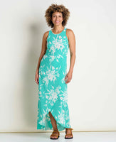 SUNKISSED MAXI DRESS-Dresses-TOAD&CO-SMALL-SALT LEAF TXT PRINT-Coriander