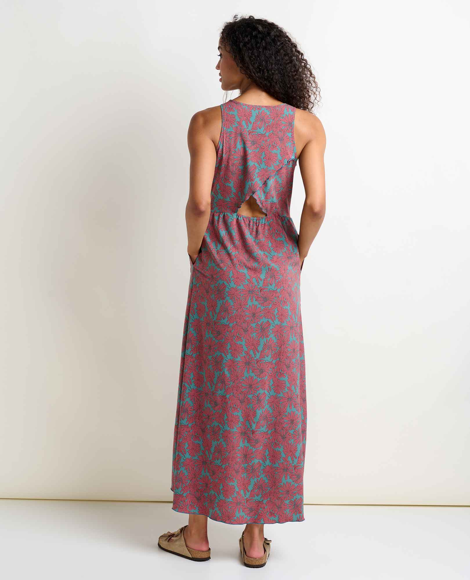SUNKISSED TIERED MAXI DRESS-Dress-TOAD&CO-Coriander