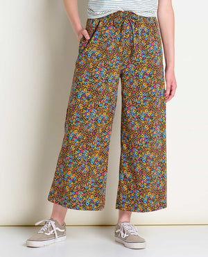 SUNKISSED WIDE LEG PANT ii-Bottoms-TOAD&CO-SMALL-BLK MICRO FLORAL PRN-Coriander