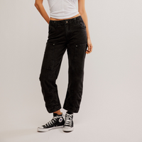 SUPERSONIC SLIM PANTS-Bottoms-FREE PEOPLE-4-BLACK-Coriander