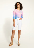 SUZANNE BERMUDA SHORTS-Bottom-FRENCH DRESSING JEANS-Coriander