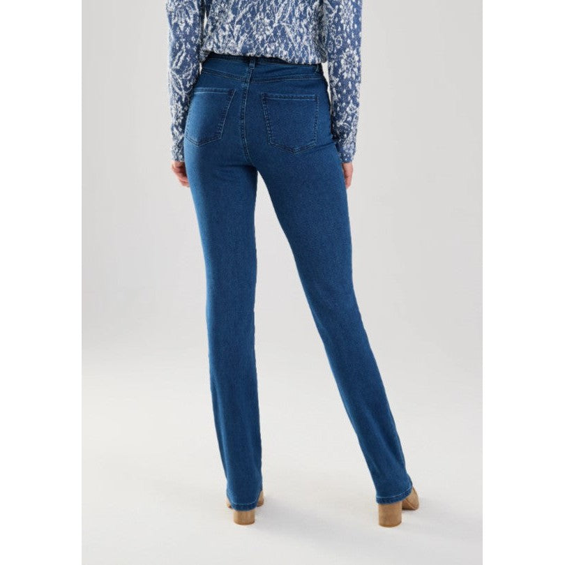 SUZANNE BOOTLEG | PETITE-Pants-FRENCH DRESSING JEANS-4P-DARK-Coriander