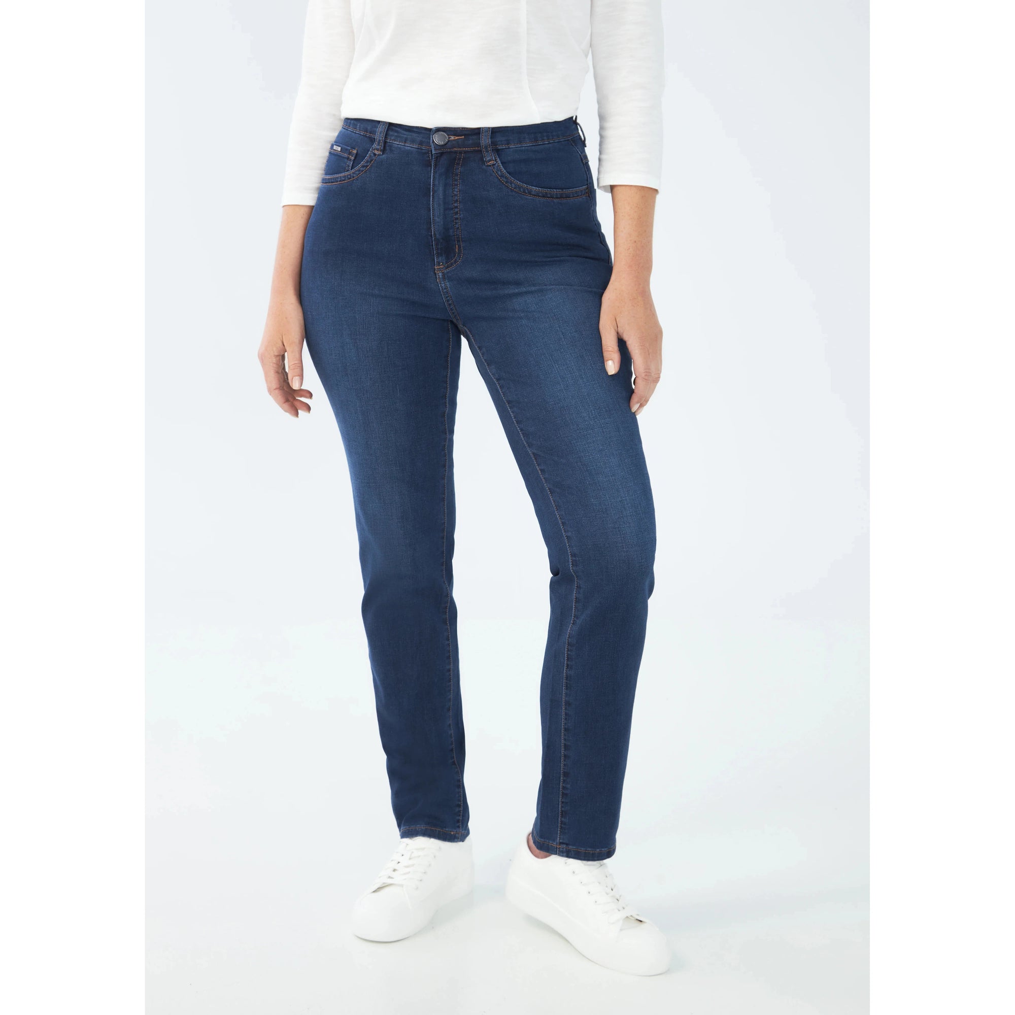 SUZANNE RELAXED SLIM-Denim-FRENCH DRESSING JEANS-Coriander