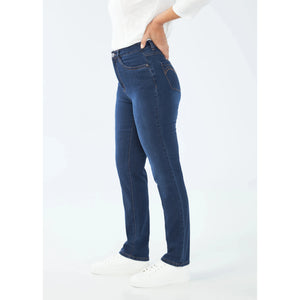 SUZANNE RELAXED SLIM-Denim-FRENCH DRESSING JEANS-Coriander