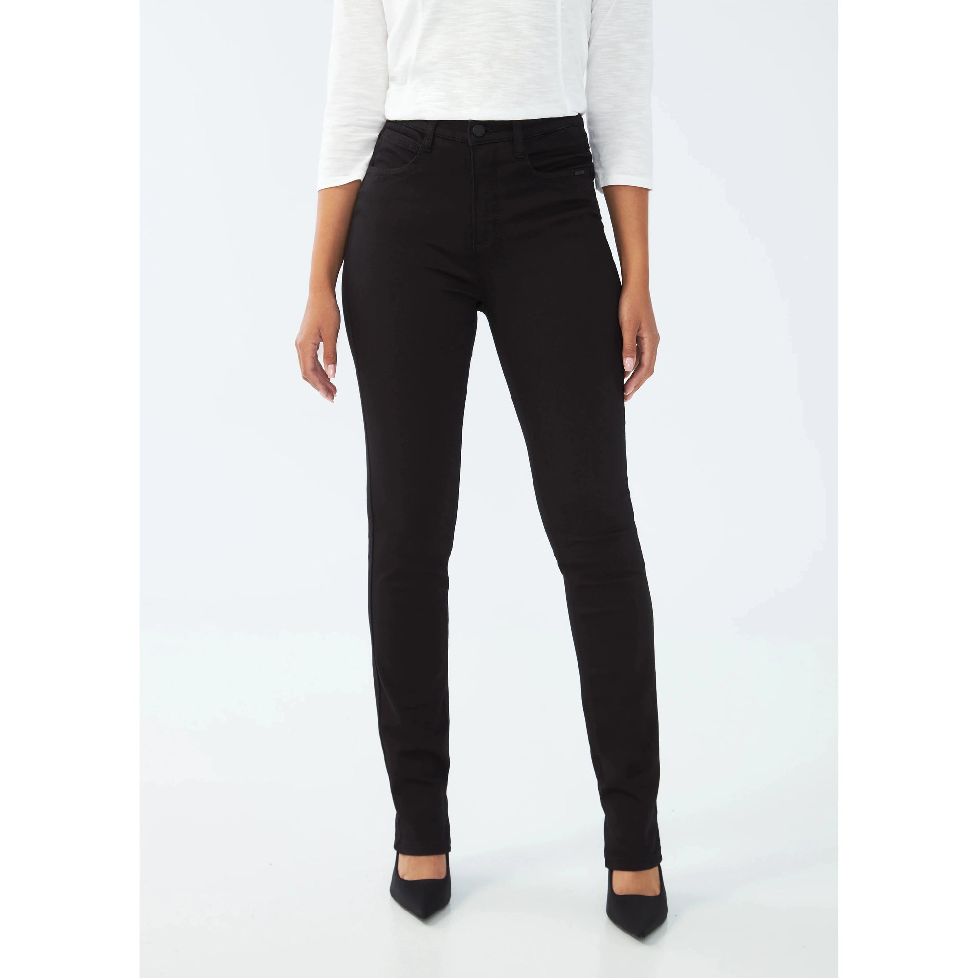 SUZANNE STRAIGHT LEG-Denim-FRENCH DRESSING JEANS-4-BLACK-Coriander