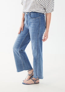 SUZANNE WIDE LEG DENIM-Denim-FRENCH DRESSING JEANS-Coriander