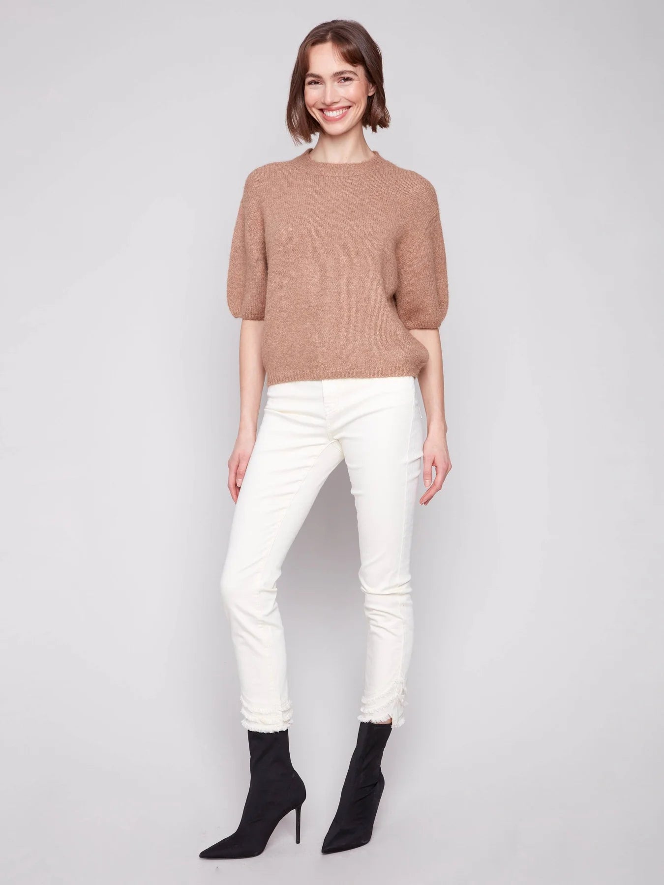 SWEATER | BALLOON ELBOW SLEEVE