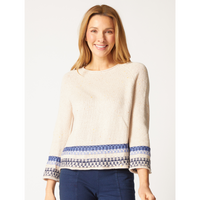 SWEATER | CHALET PULLOVER-Jackets & Sweaters-HABITAT-XSMALL-DOVE-Coriander