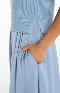 SWEATER DRESS | SLEEVELESS-Dress-LIVERPOOL-Coriander