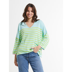 SWEATER | NAUTICAL-Jackets & Sweaters-ZAKET & PLOVER-XSMALL-BREEZE-Coriander