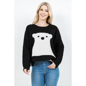 SWEATER | POLAR BEAR-Jackets & Sweaters-DREAMERS BY DEBUT-Coriander