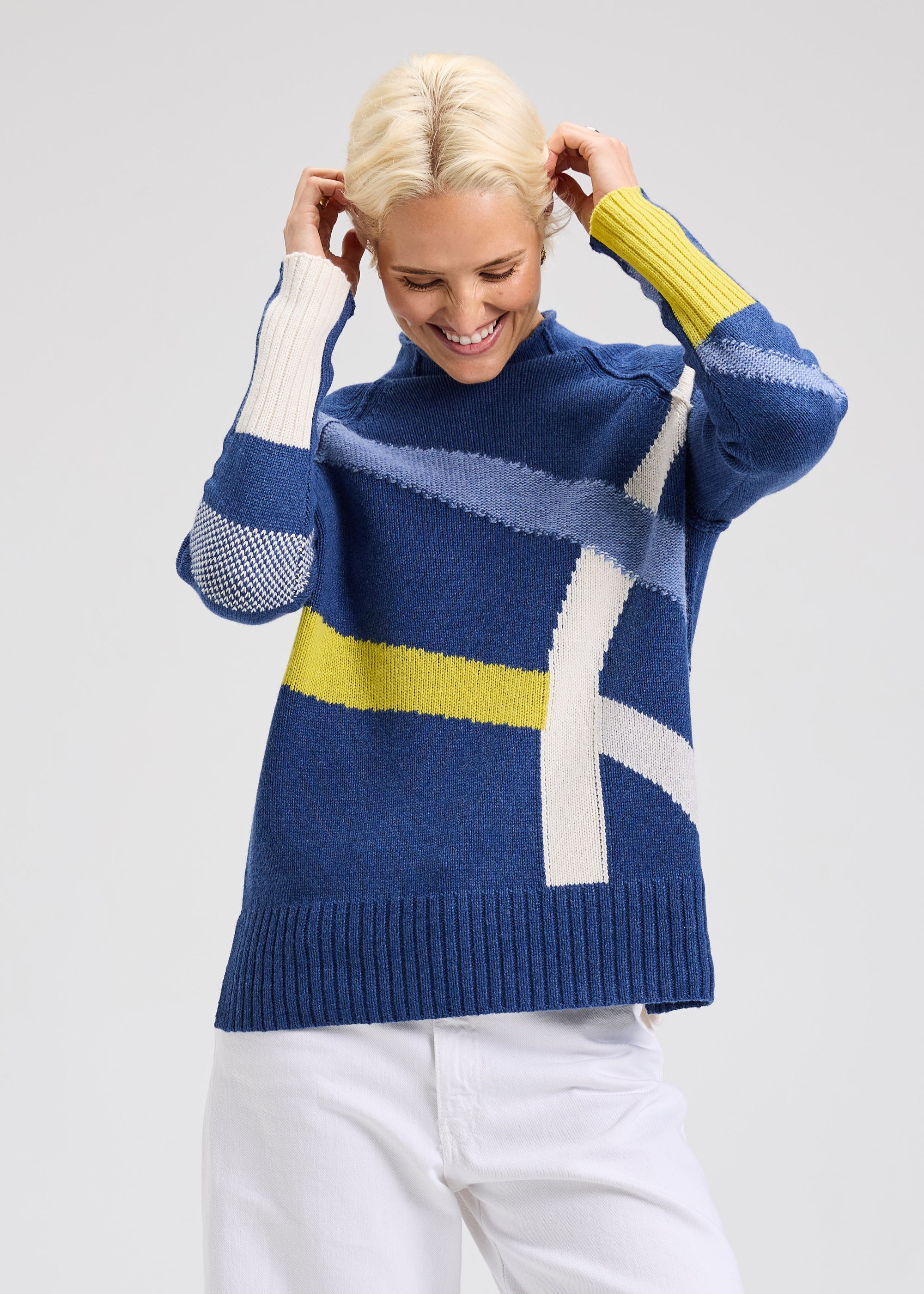 SWEATER | ROAD MAP-Jackets & Sweaters-ZAKET & PLOVER-Coriander