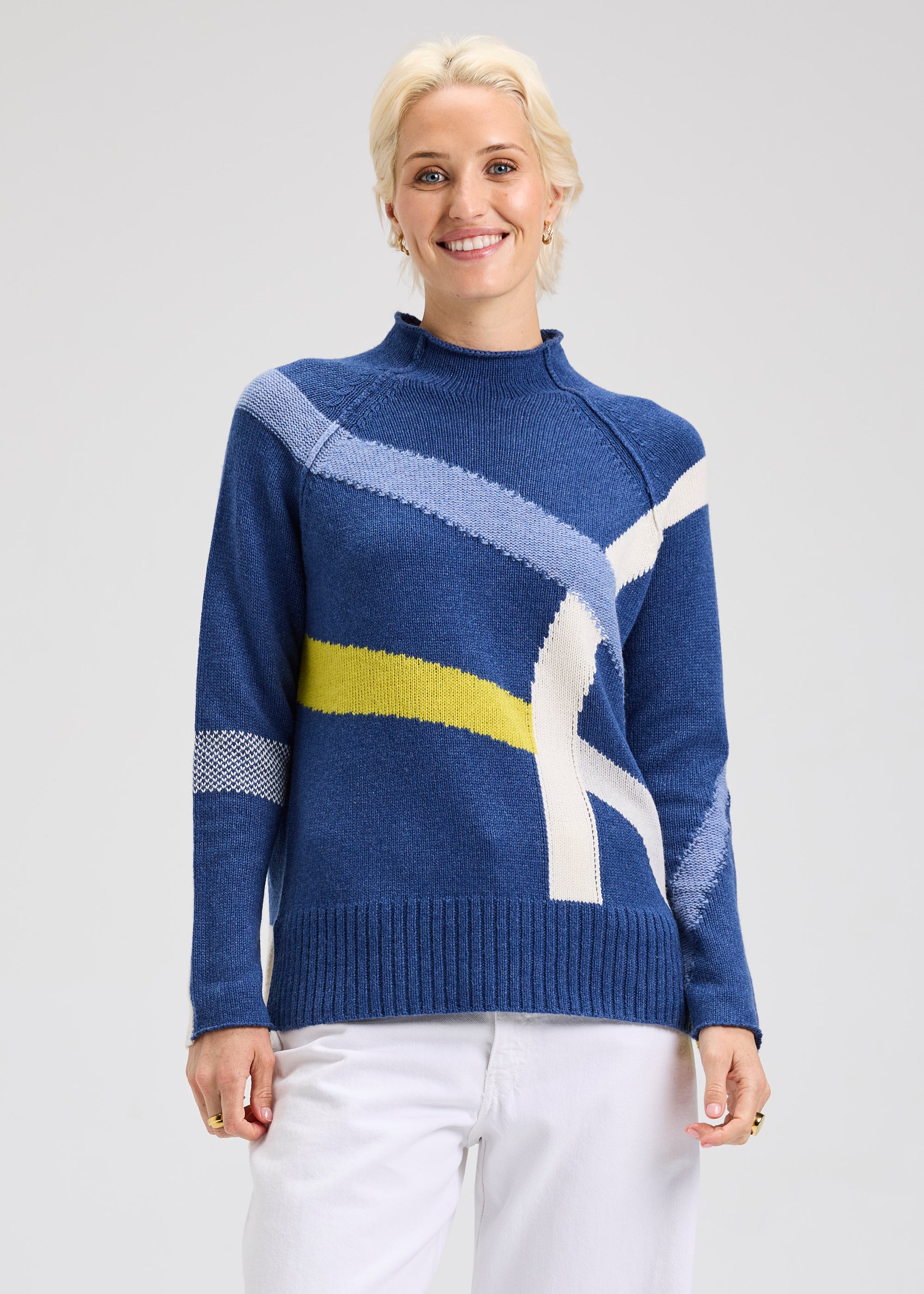 SWEATER | ROAD MAP-Jackets & Sweaters-ZAKET & PLOVER-Coriander