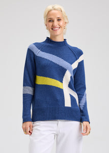 SWEATER | ROAD MAP-Jackets & Sweaters-ZAKET & PLOVER-Coriander