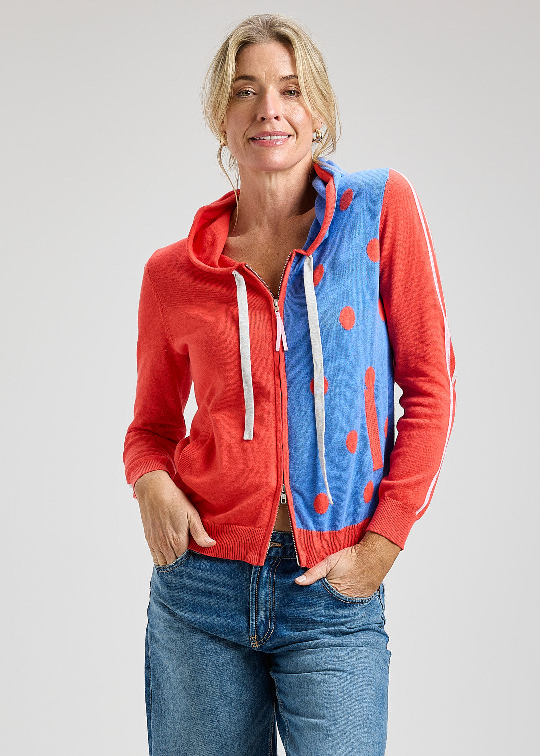 SWEATER | SPOT HOODIE-Jackets & Sweaters-ZAKET & PLOVER-Coriander