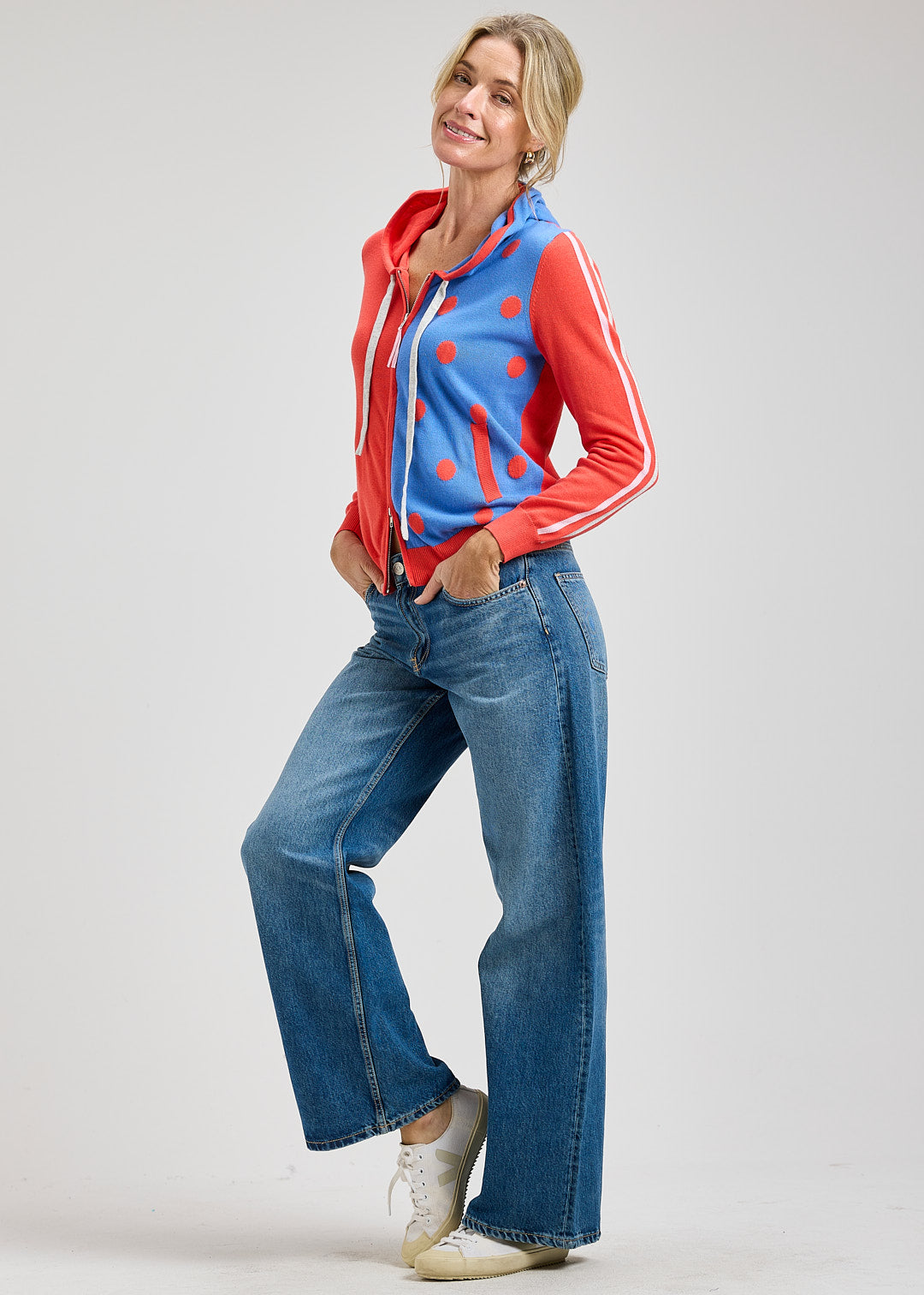 SWEATER | SPOT HOODIE-Jackets & Sweaters-ZAKET & PLOVER-Coriander