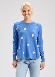 SWEATER | SPOT THE LOVE-Jackets & Sweaters-ZAKET & PLOVER-Coriander