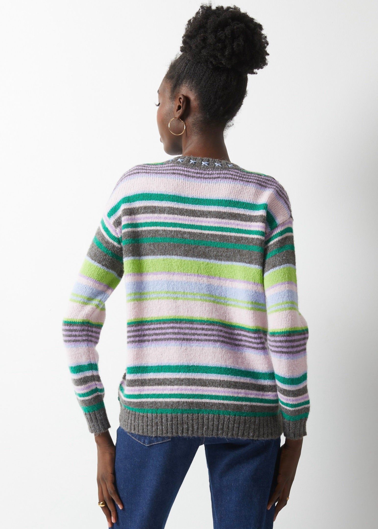 SWEATER | TEXTURED CREW-Jackets & Sweaters-ZAKET & PLOVER-Coriander