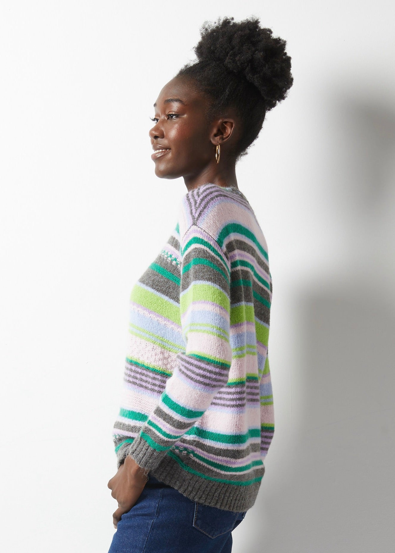SWEATER | TEXTURED CREW-Jackets & Sweaters-ZAKET & PLOVER-Coriander